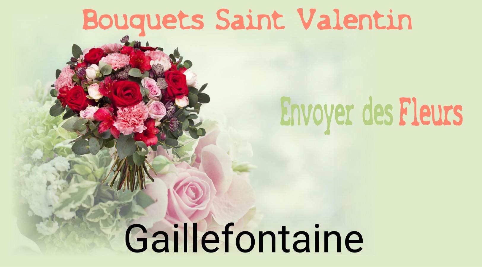 Roses de Saint-Valentin livrées à Gaillefontaine